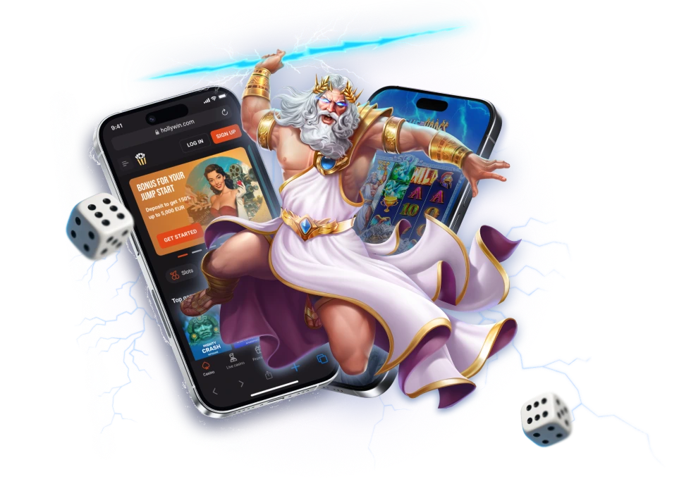Hollywin Casino App-Screenshot